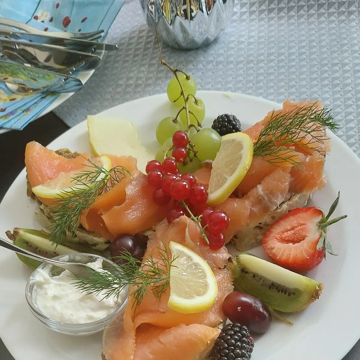 Lachs-schnitte
