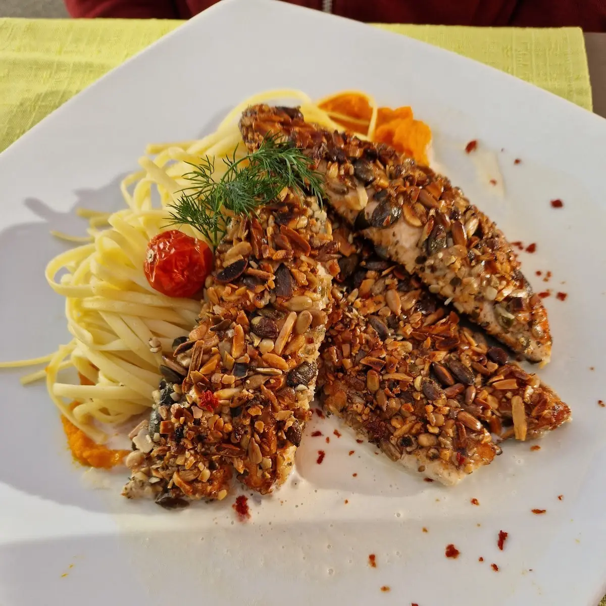 Saibling Mit Kruste