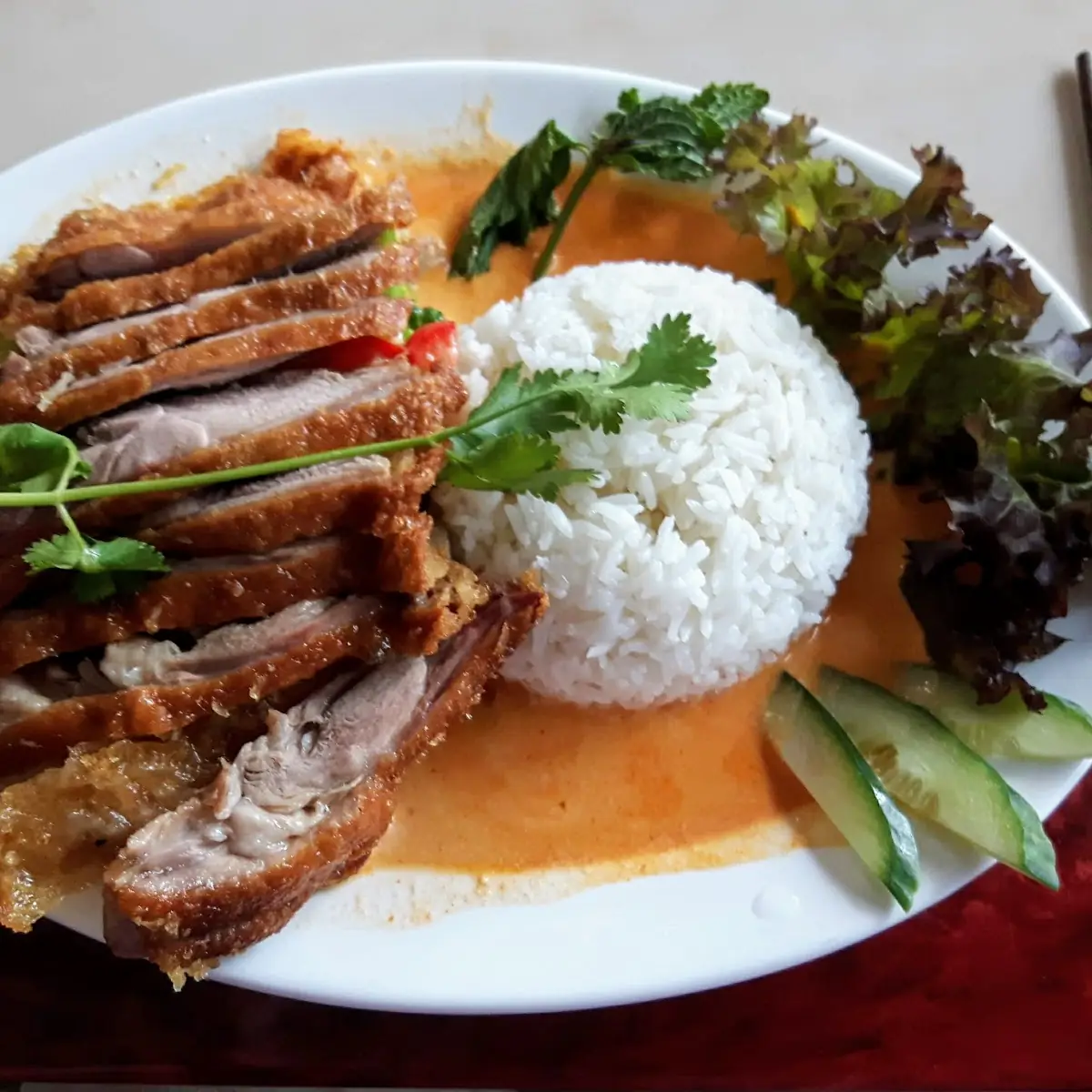 Knusprige Ente, Hanoi October