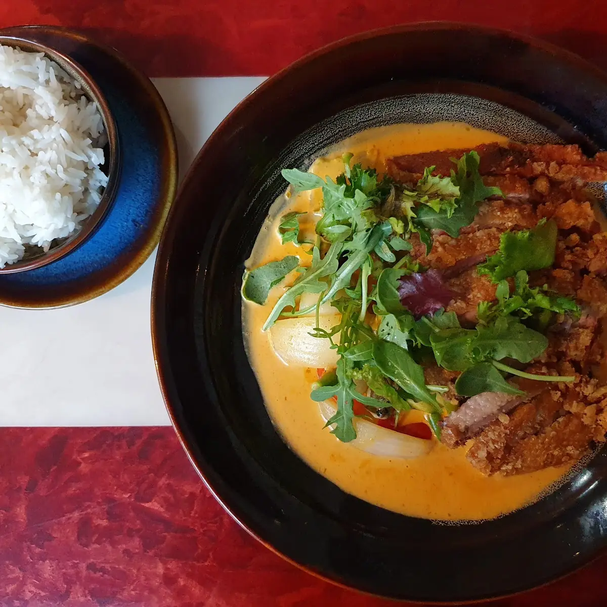 Rotes Curry Mit Entenbrust, Hanoi October