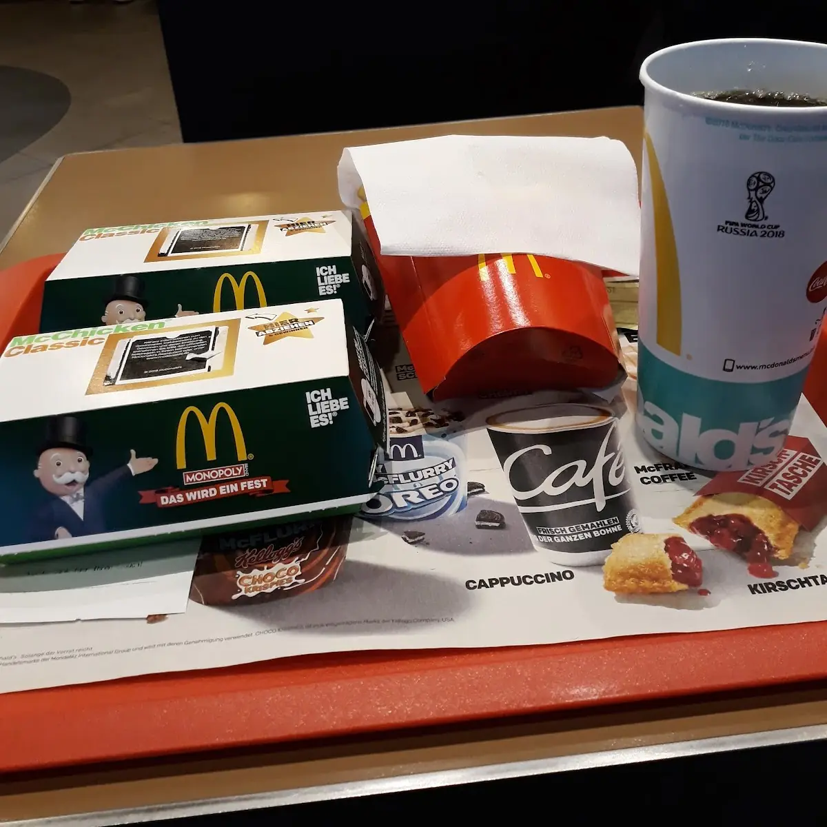 Mcchicken Doppelpack Menü