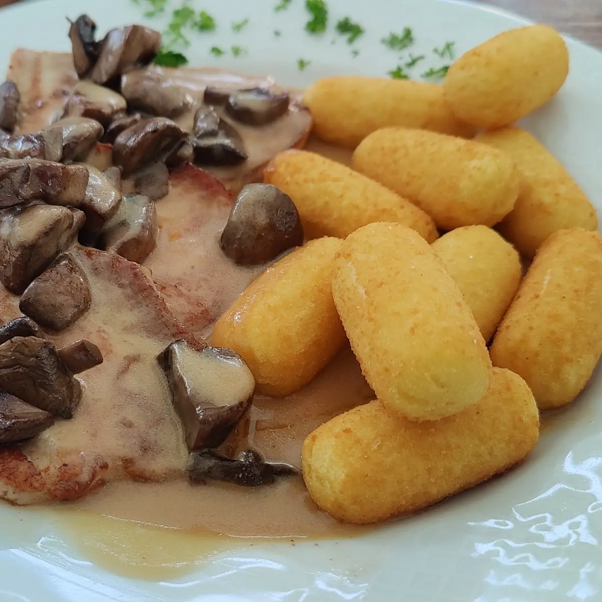Jägerschnitzel