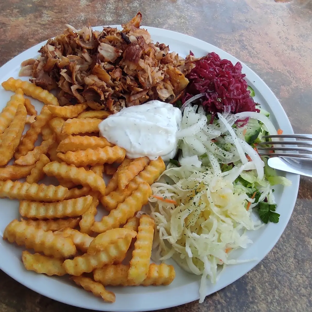 Kebab Teller