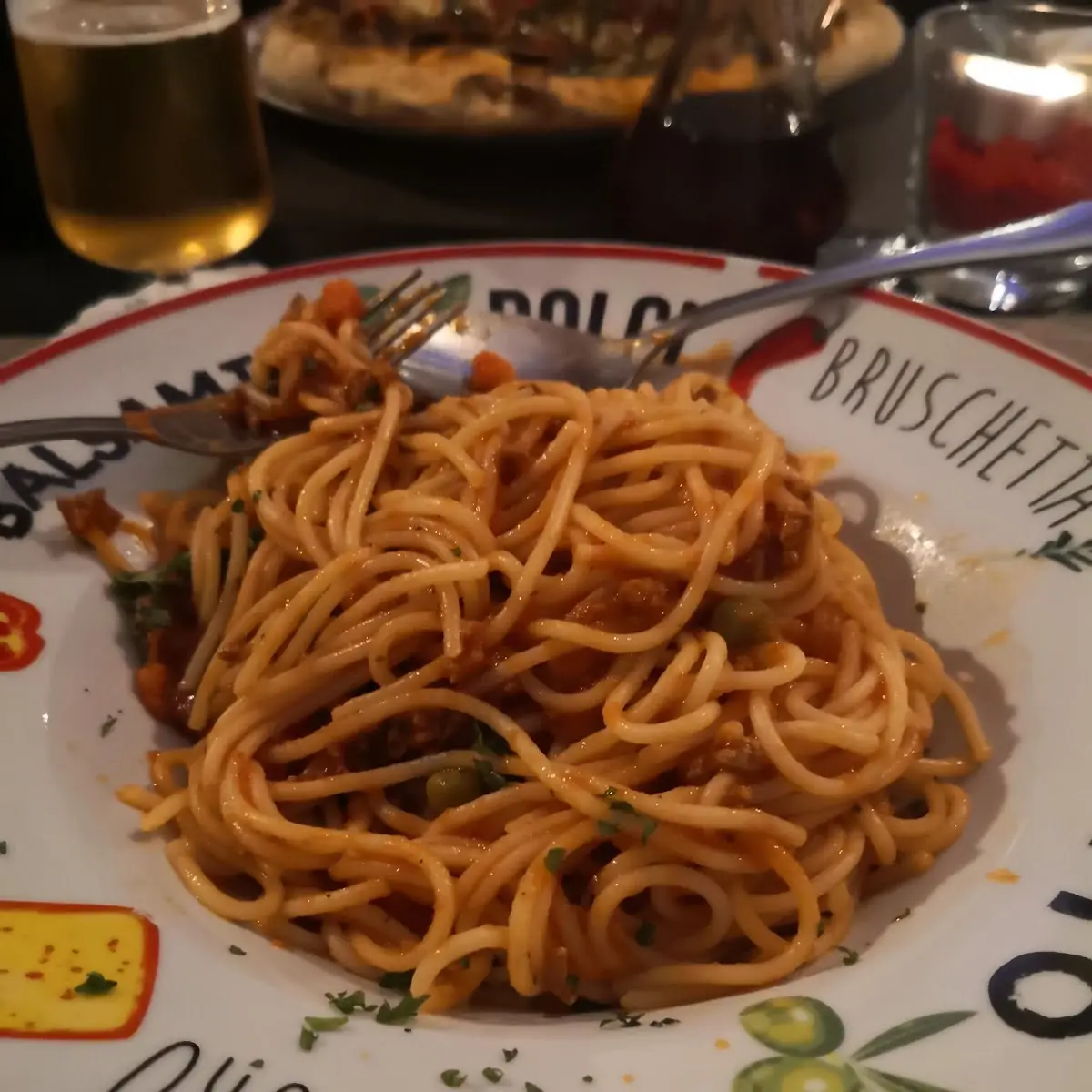Spaghetti Mit Hackfleich