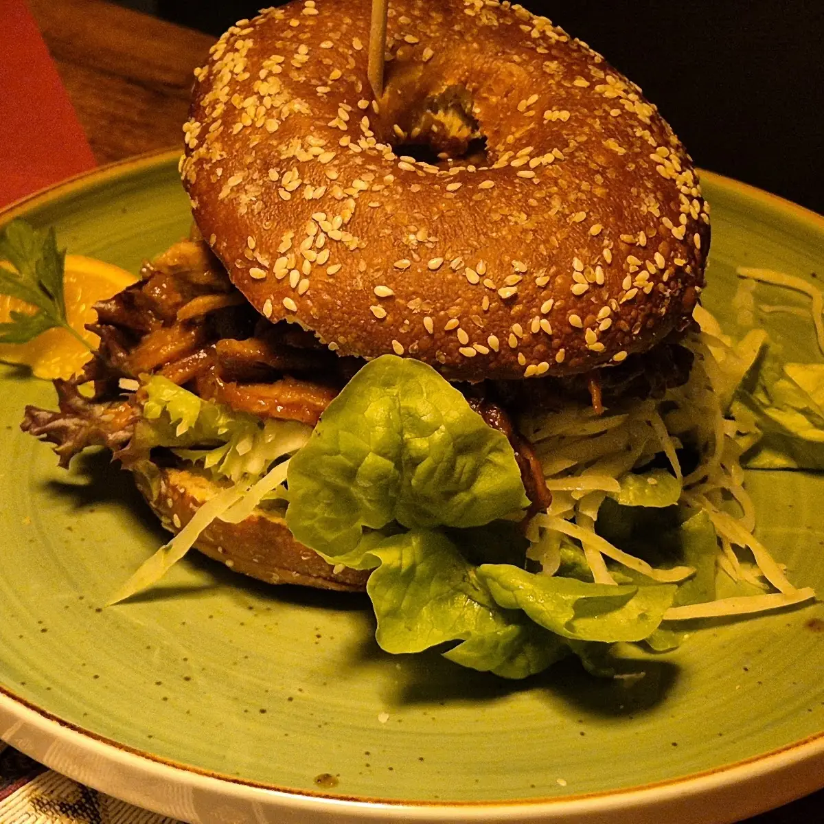 Pulled Pork Burger