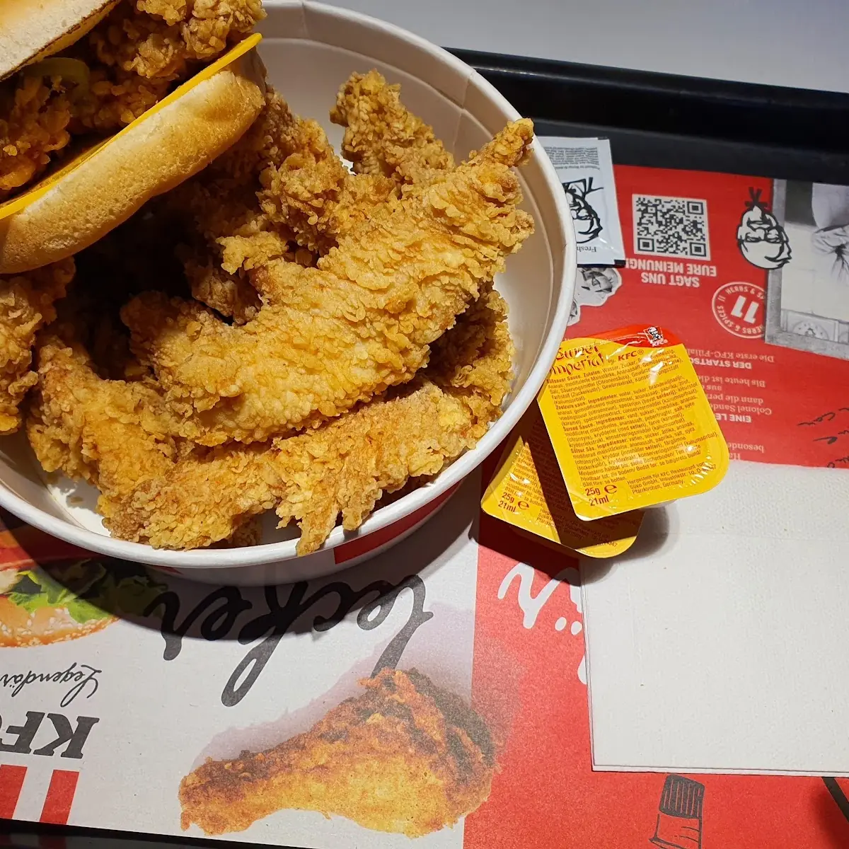 Crispy Mit 3 Dips