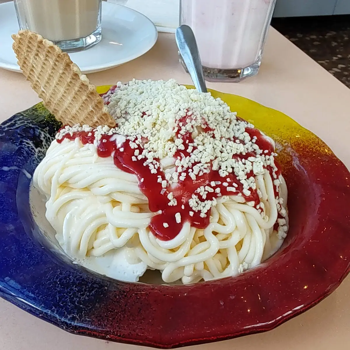 Spaghetti Eis