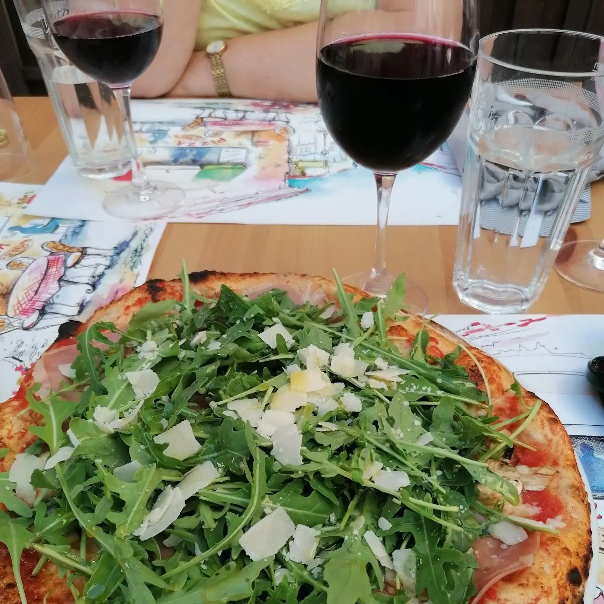 Pizza Rucola, Pizzeria Dai Siciliani