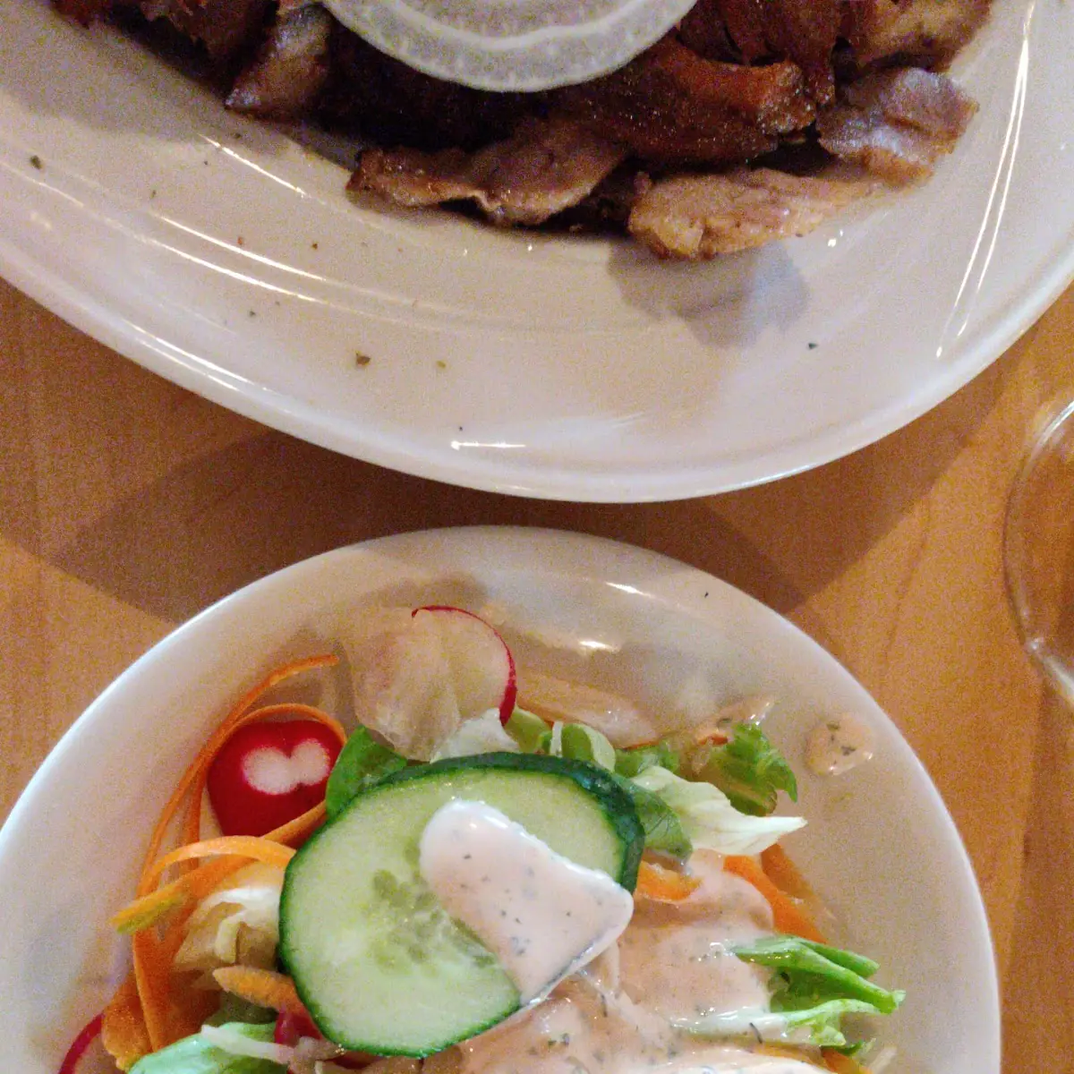 Beilagen Salatteller