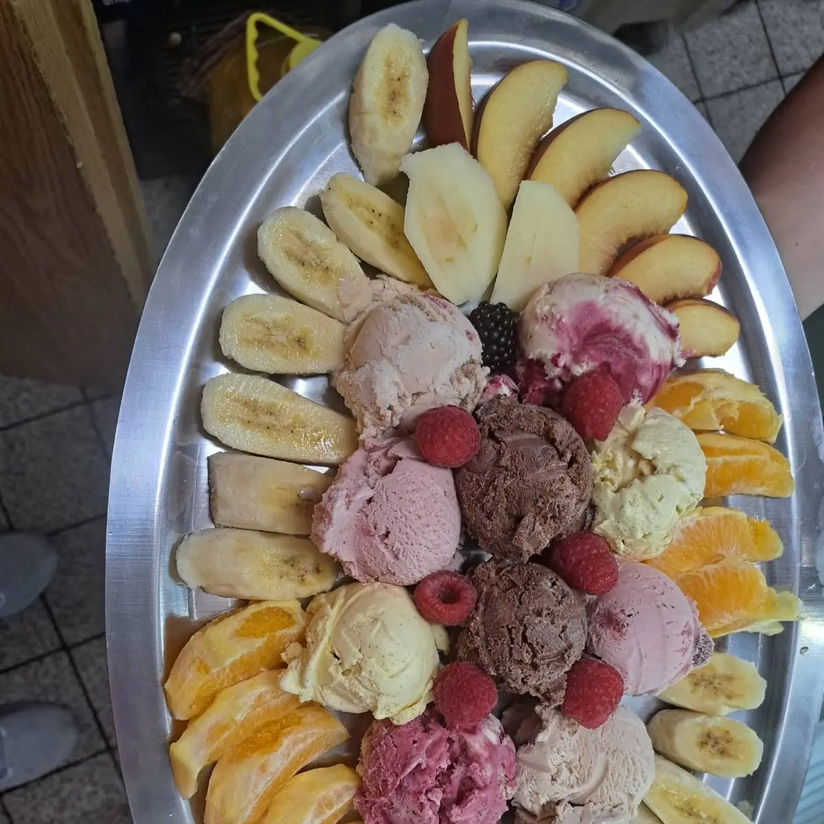Gemischtes Eis