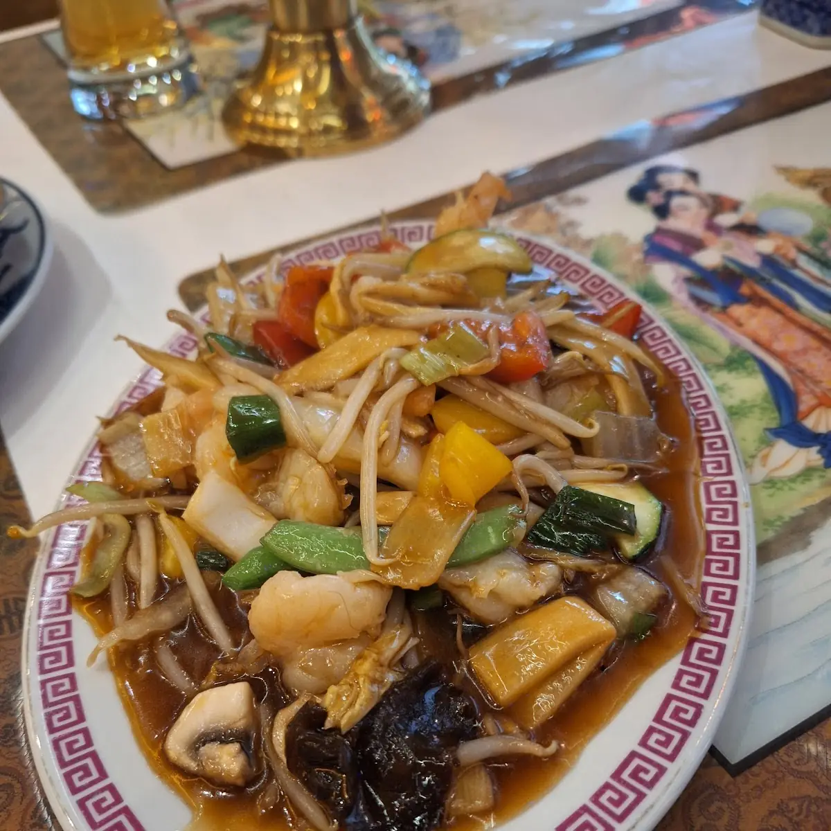 Garnelen Mit Gemüse