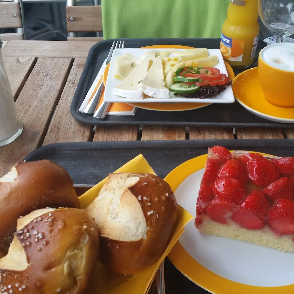 Erdbeerkuchen