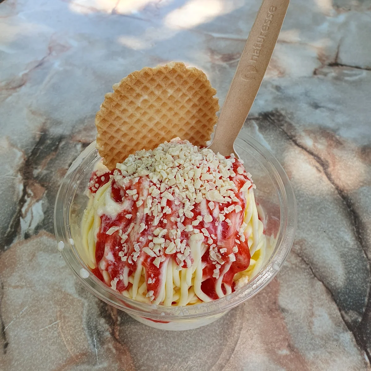 Spaghetti Eis