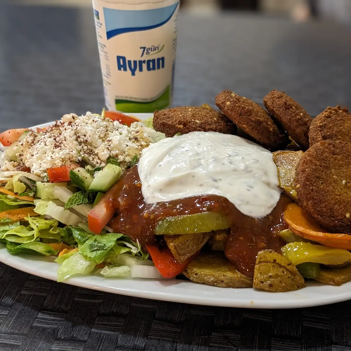Falafel-teller