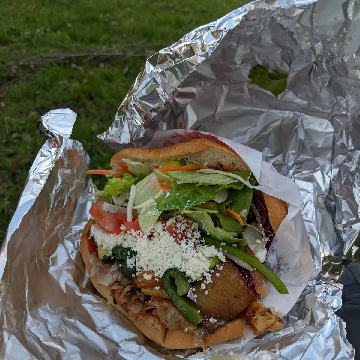 Gemüse Kebab