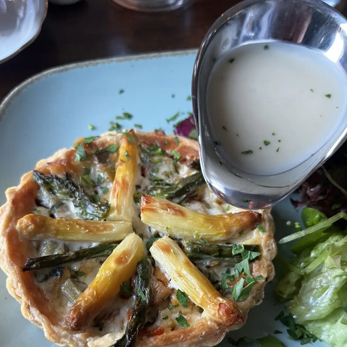 Spargel Quiche
