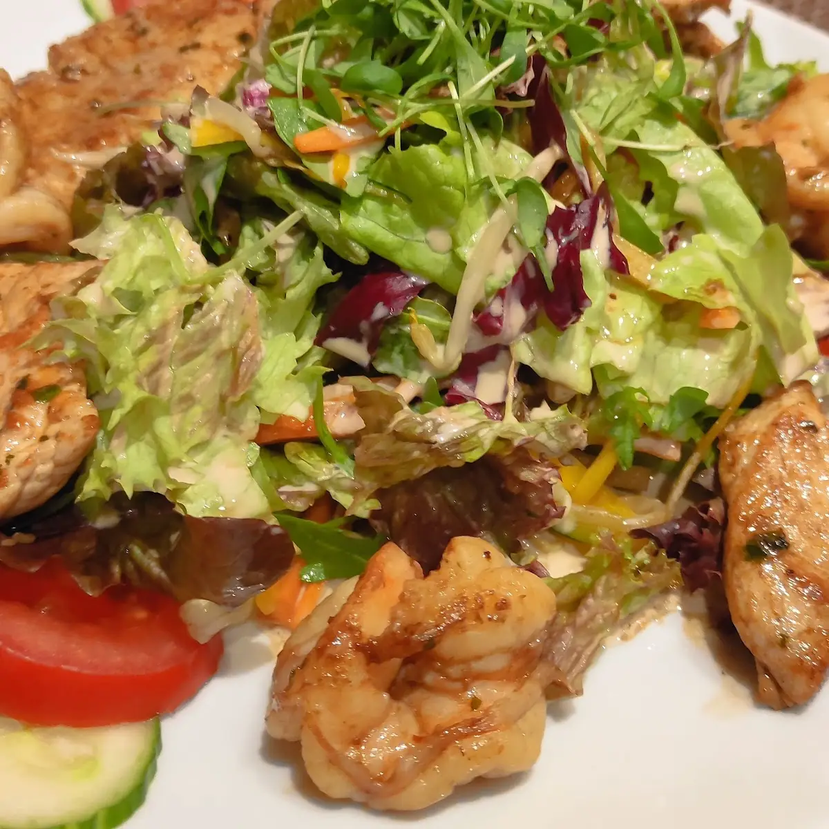 Salat Mit Garnelen, Löwenstuben
