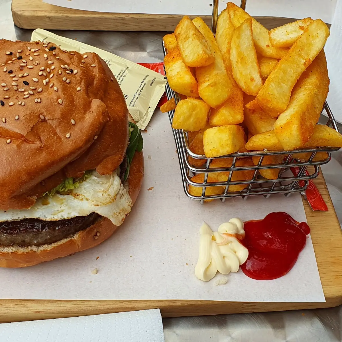 Cheeseburger Menü