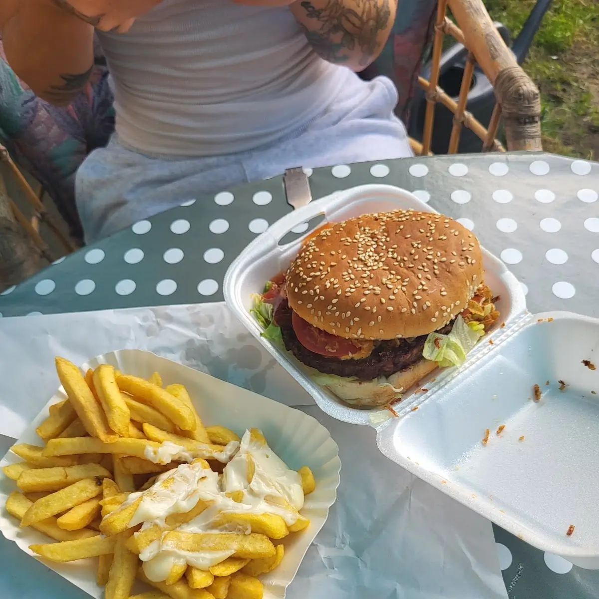 Cheeseburger Pommes