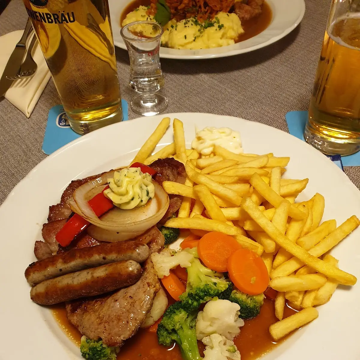 Grillteller, Gasthof zum Rosser