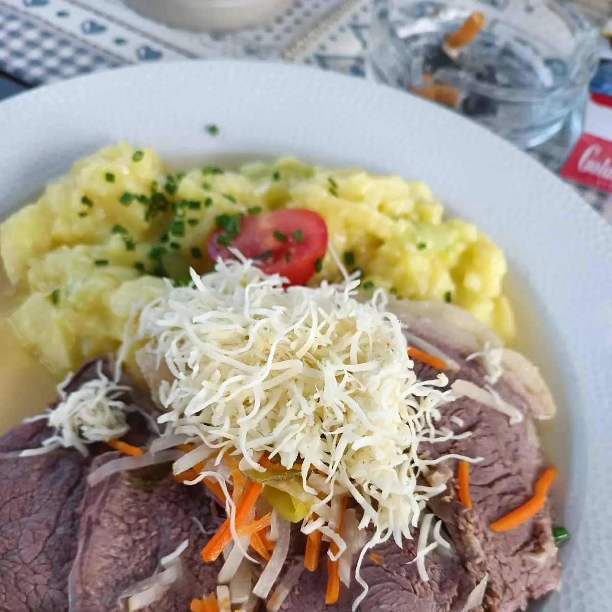 Tellerfleisch, Gasthof zum Rosser