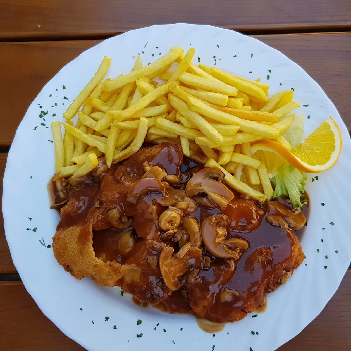 Jägerschnitzel