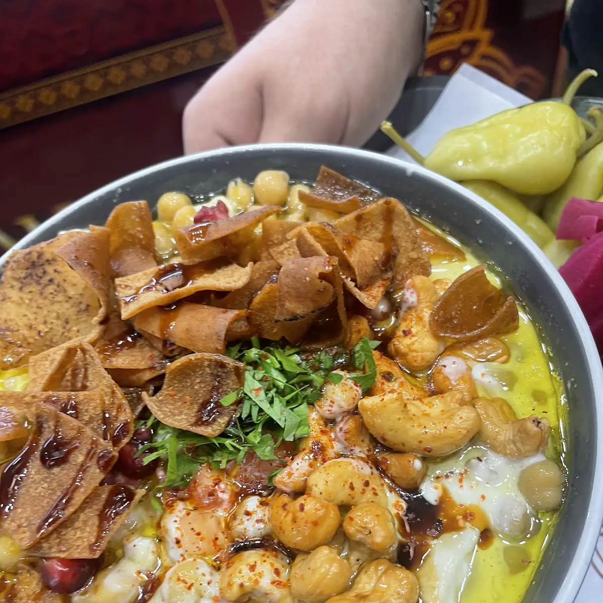 Fatte, Al-Khawali Restaurant