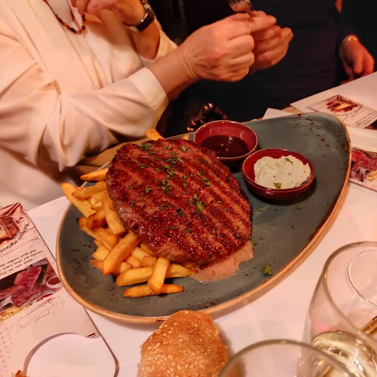 Rinderhacksteak