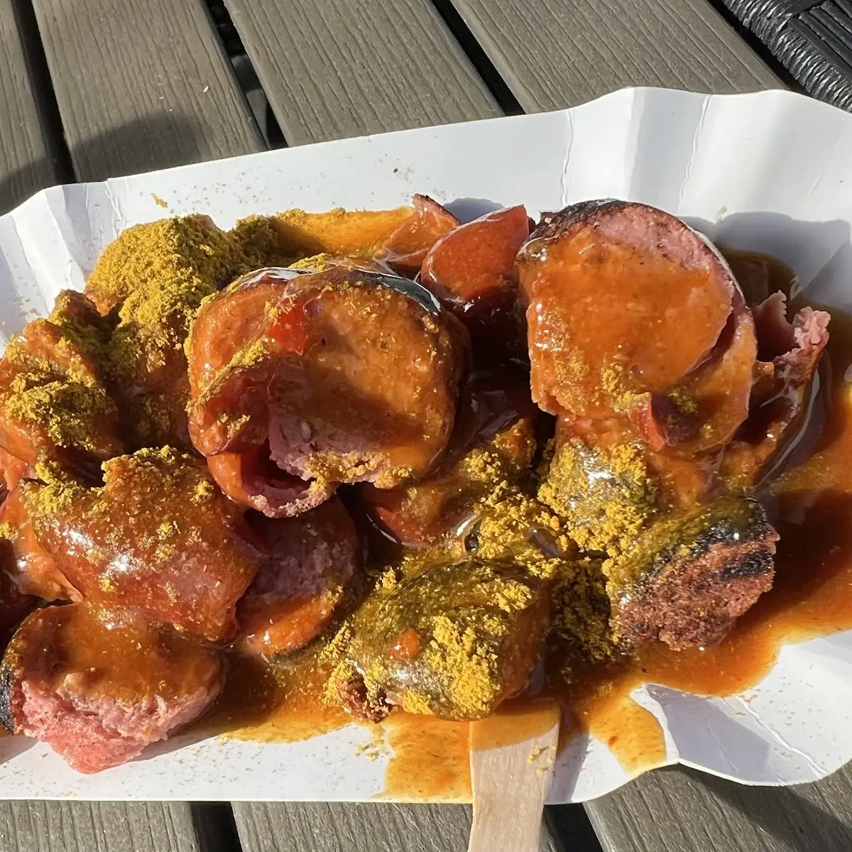 Rindscurrywurst