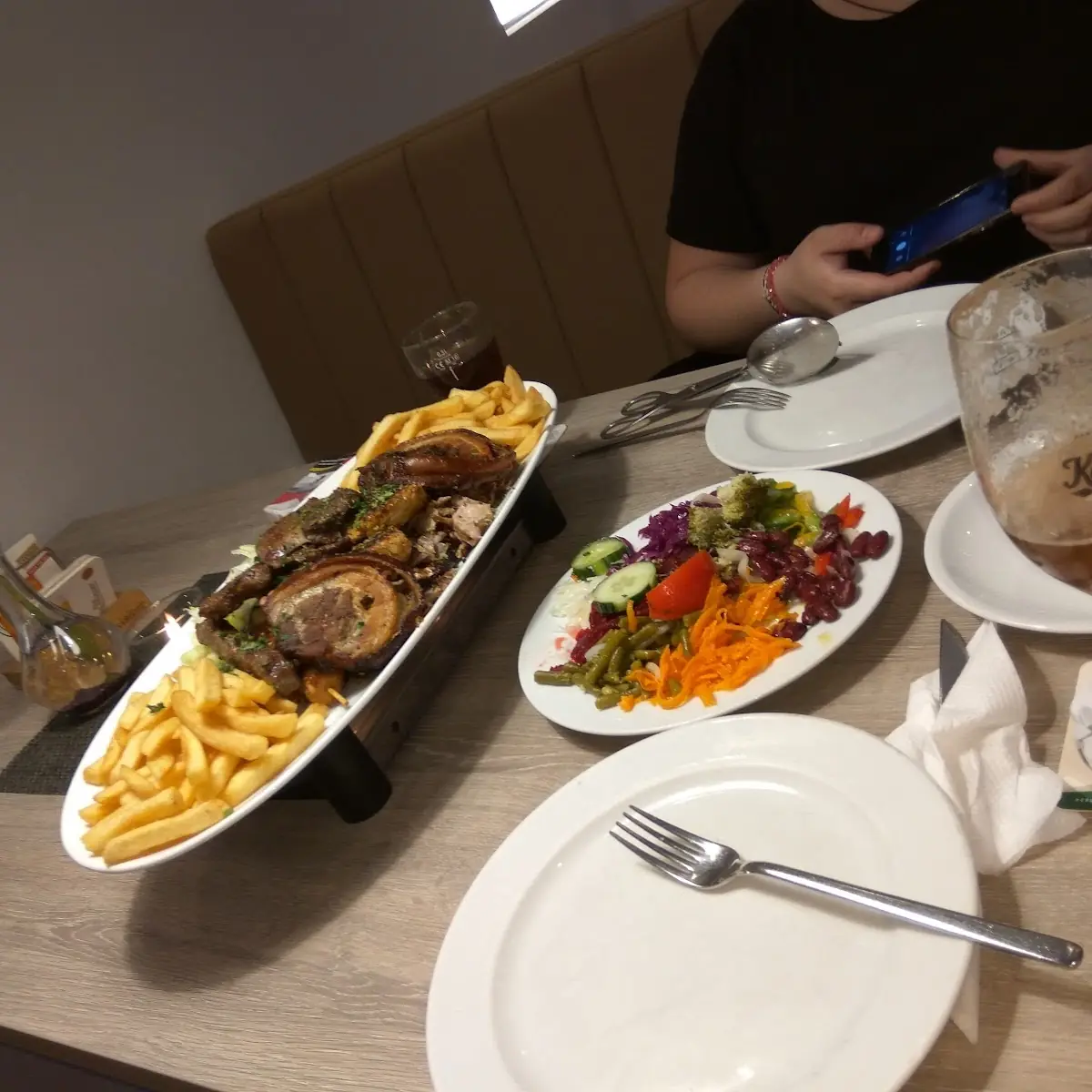 Grillteller Spanferkel