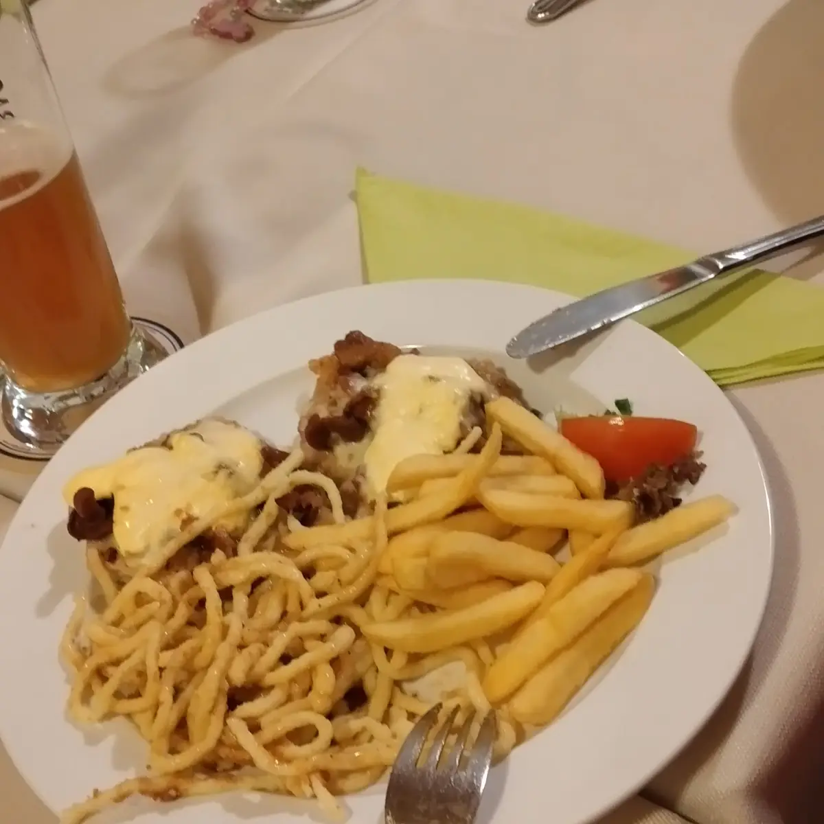 Schweinerücken Überbacken