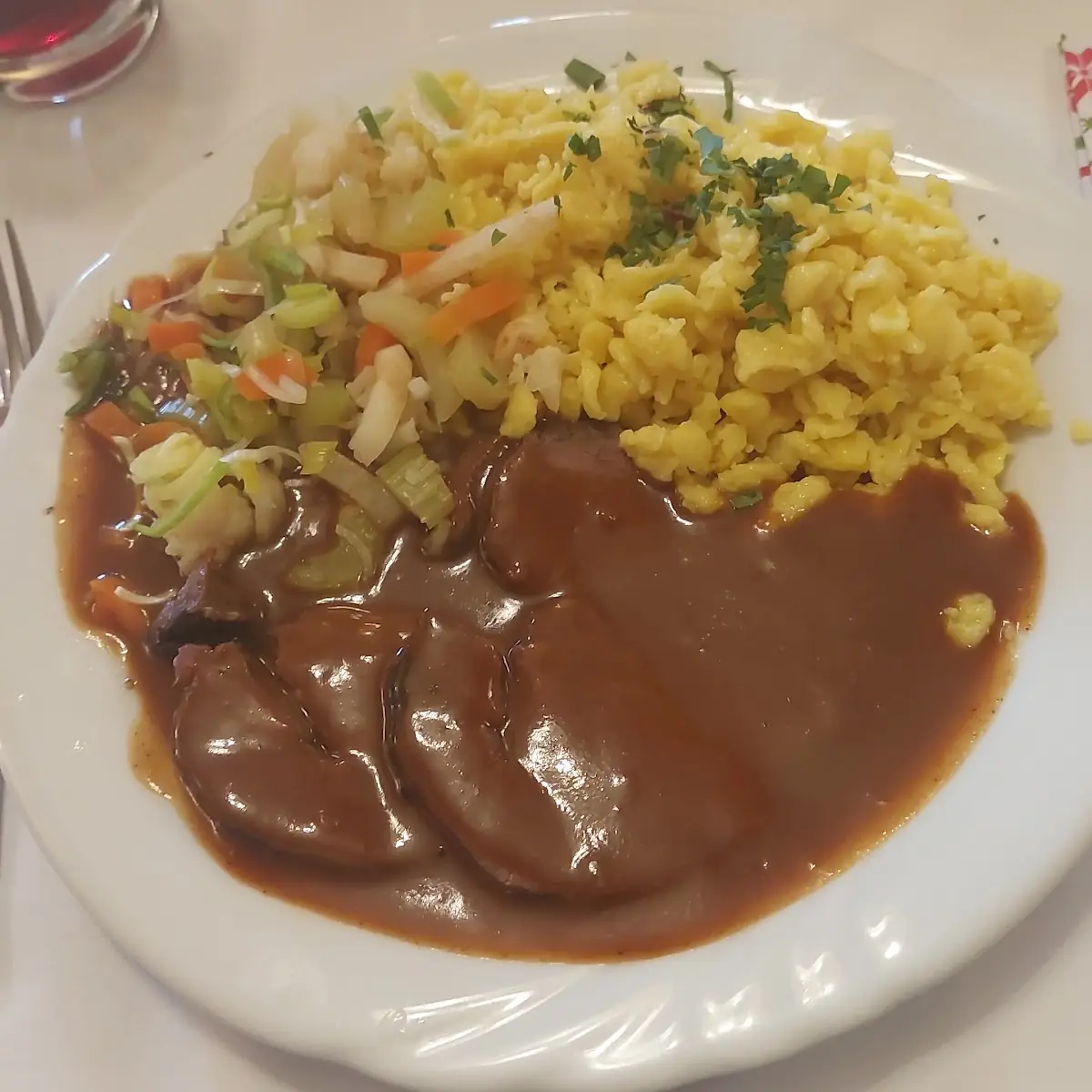 Hirschkeule