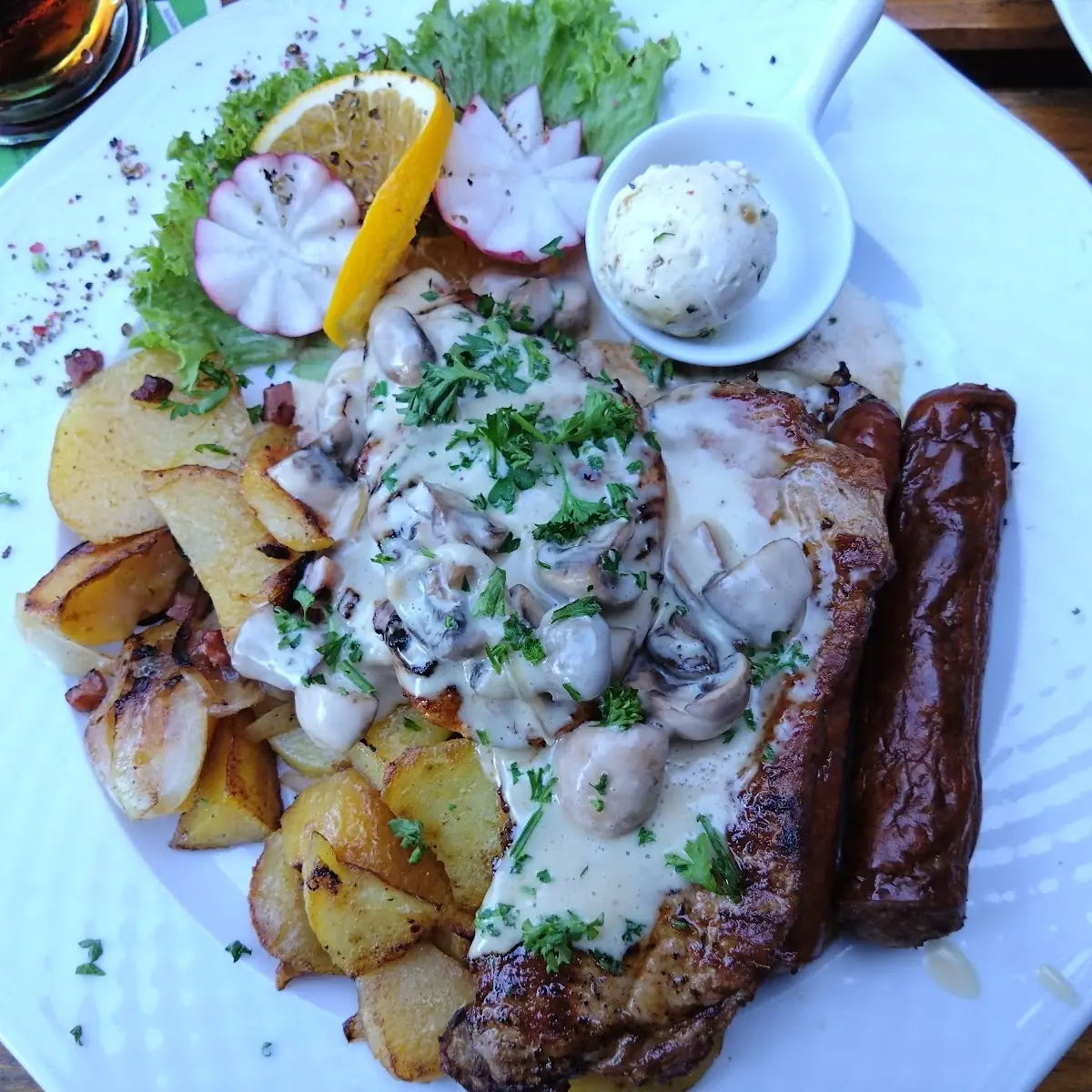 Grillteller, Dombrowsky's Baude