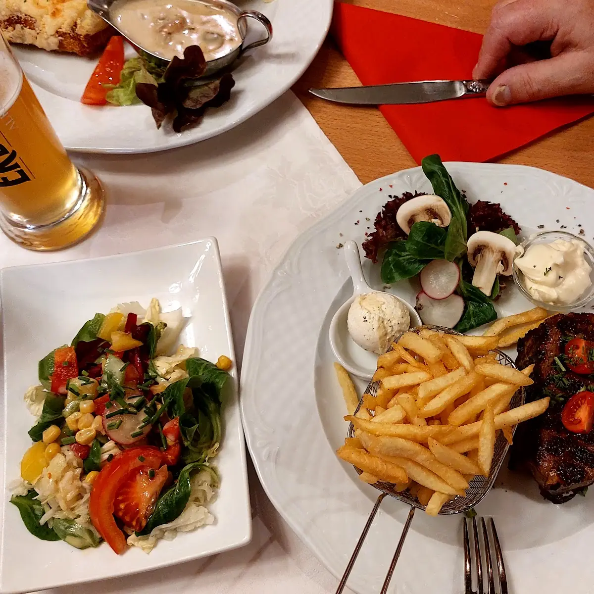 Rumpsteak, Dombrowsky's Baude