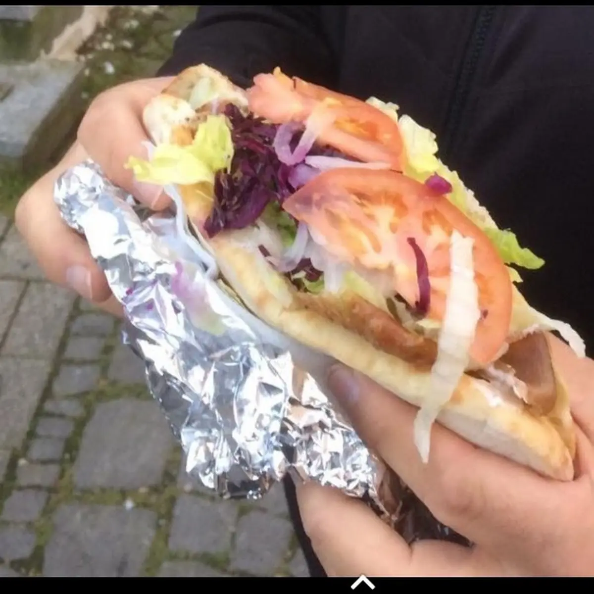 Vegetarischer Döner