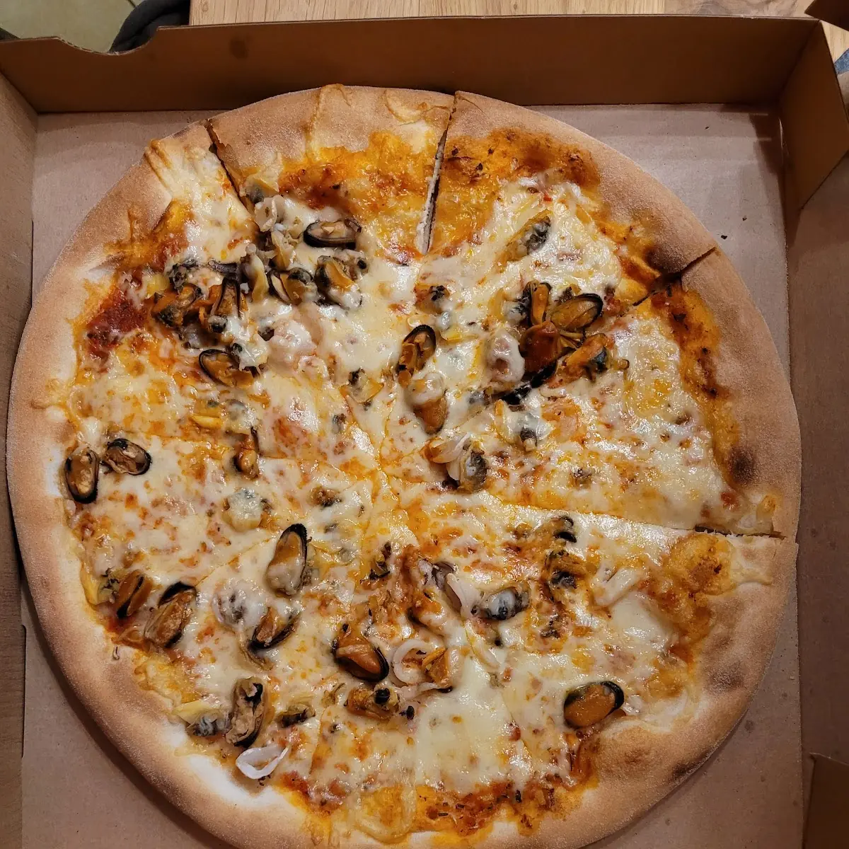 Pizza Meeresfrüchte