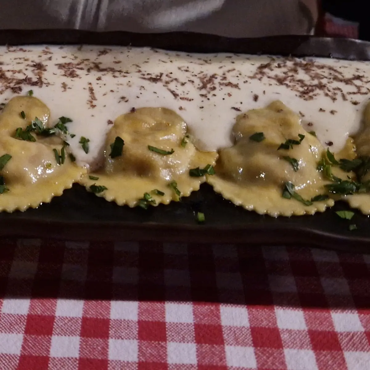 Ravioli, Restaurant Meierei im Waldknechtshof