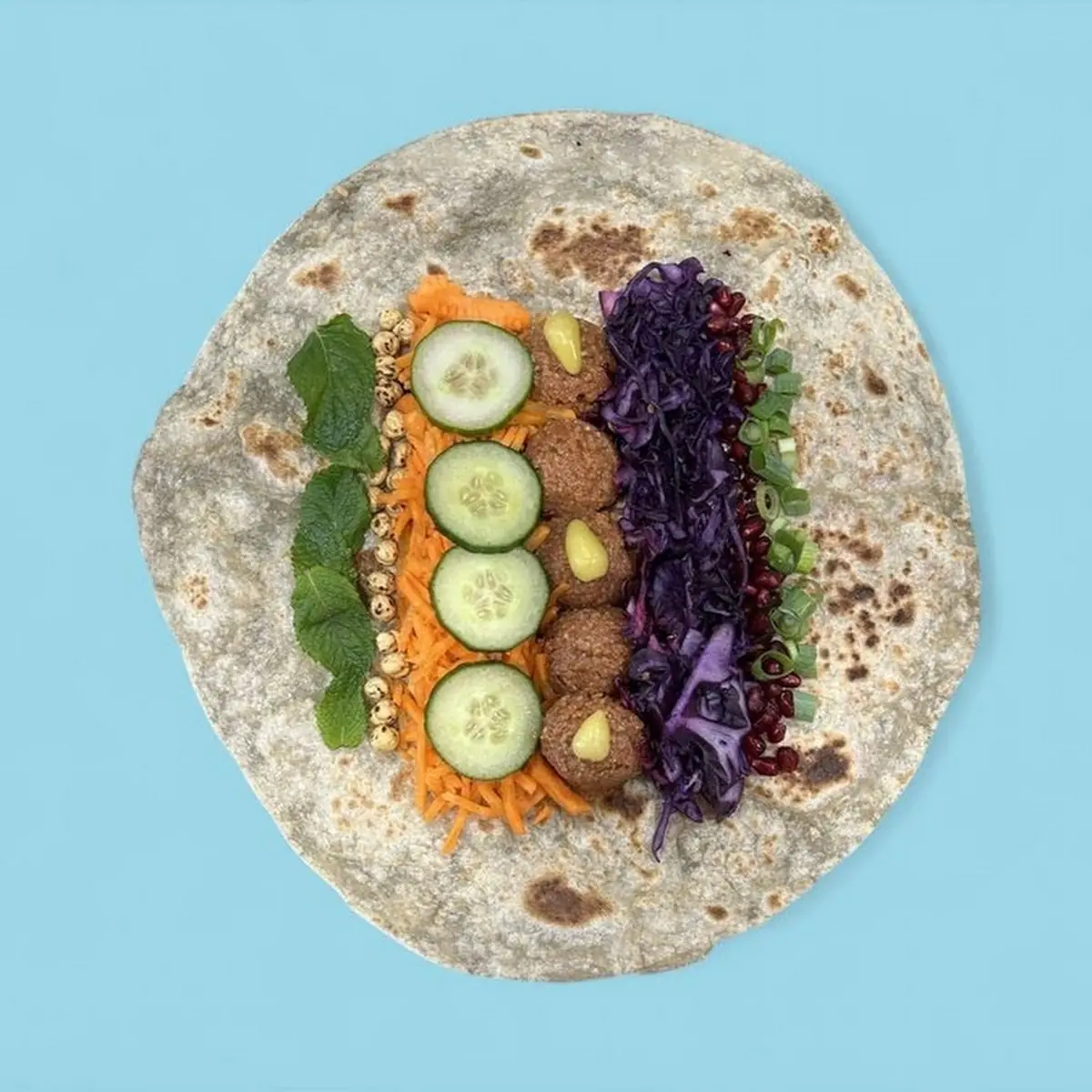 Highlights, VRAPS by sour kitchen | vegan Çiğ Köfte wraps