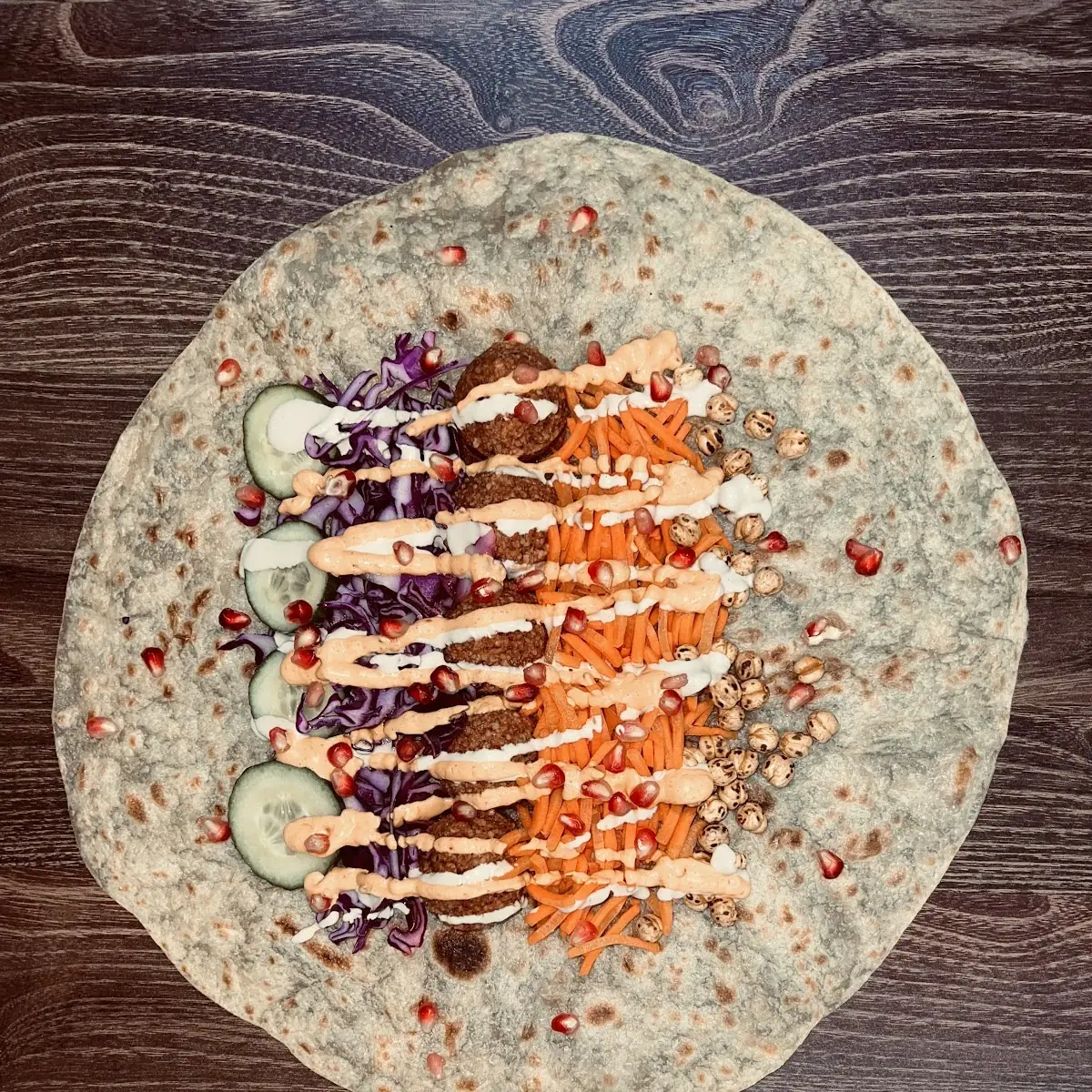 Highlights, VRAPS by sour kitchen | vegan Çiğ Köfte wraps