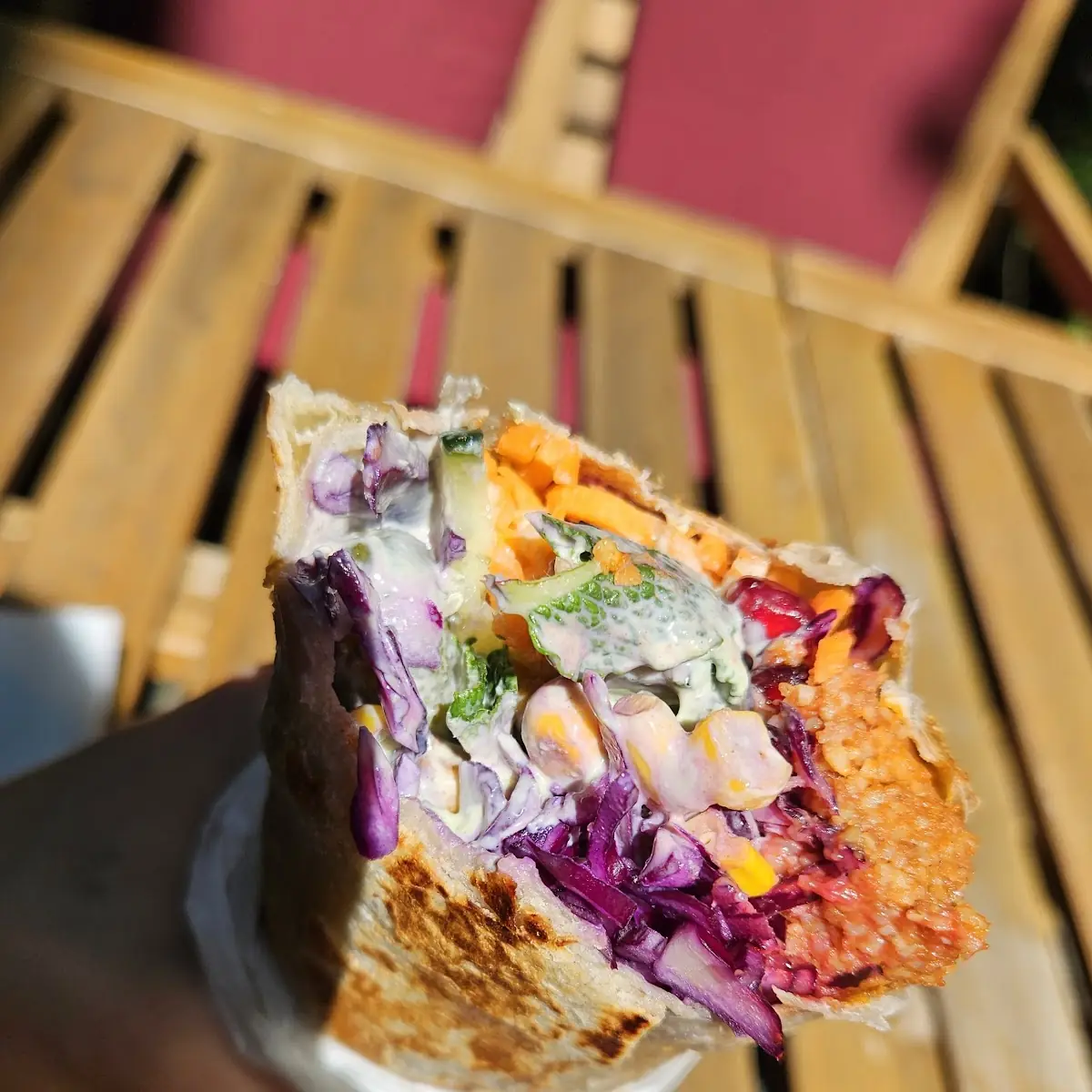 The Wrap, VRAPS by sour kitchen | vegan Çiğ Köfte wraps