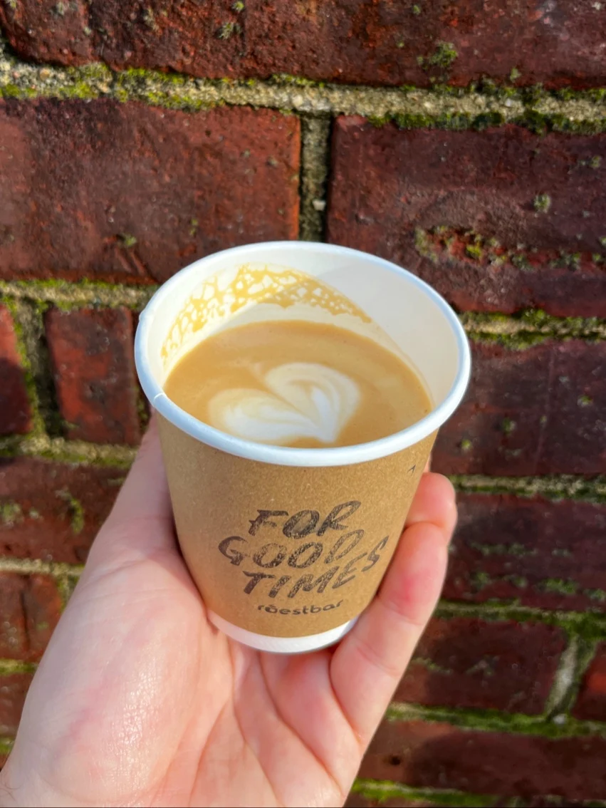 Flat White Mit Hafermilch