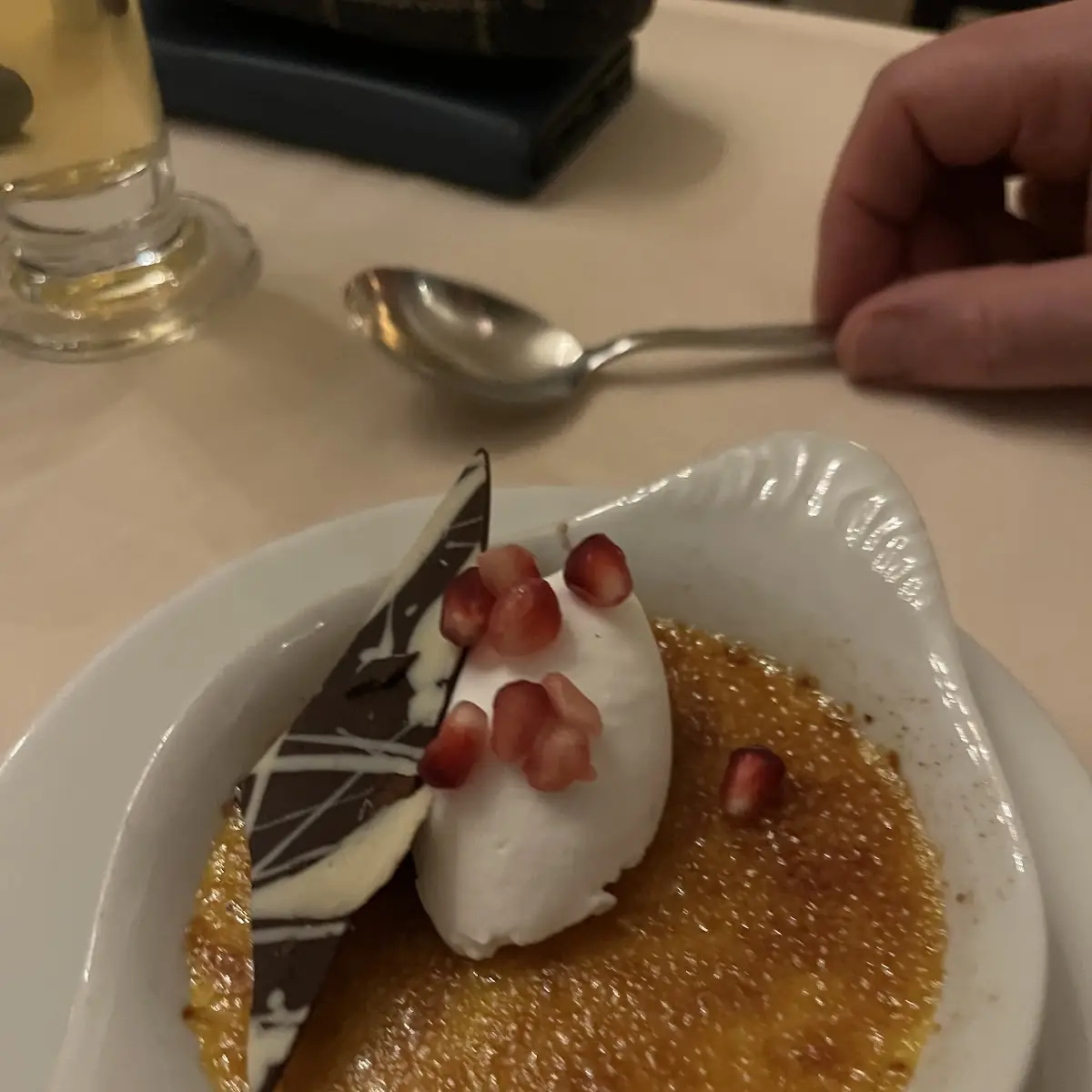 Mango Creme Brulee