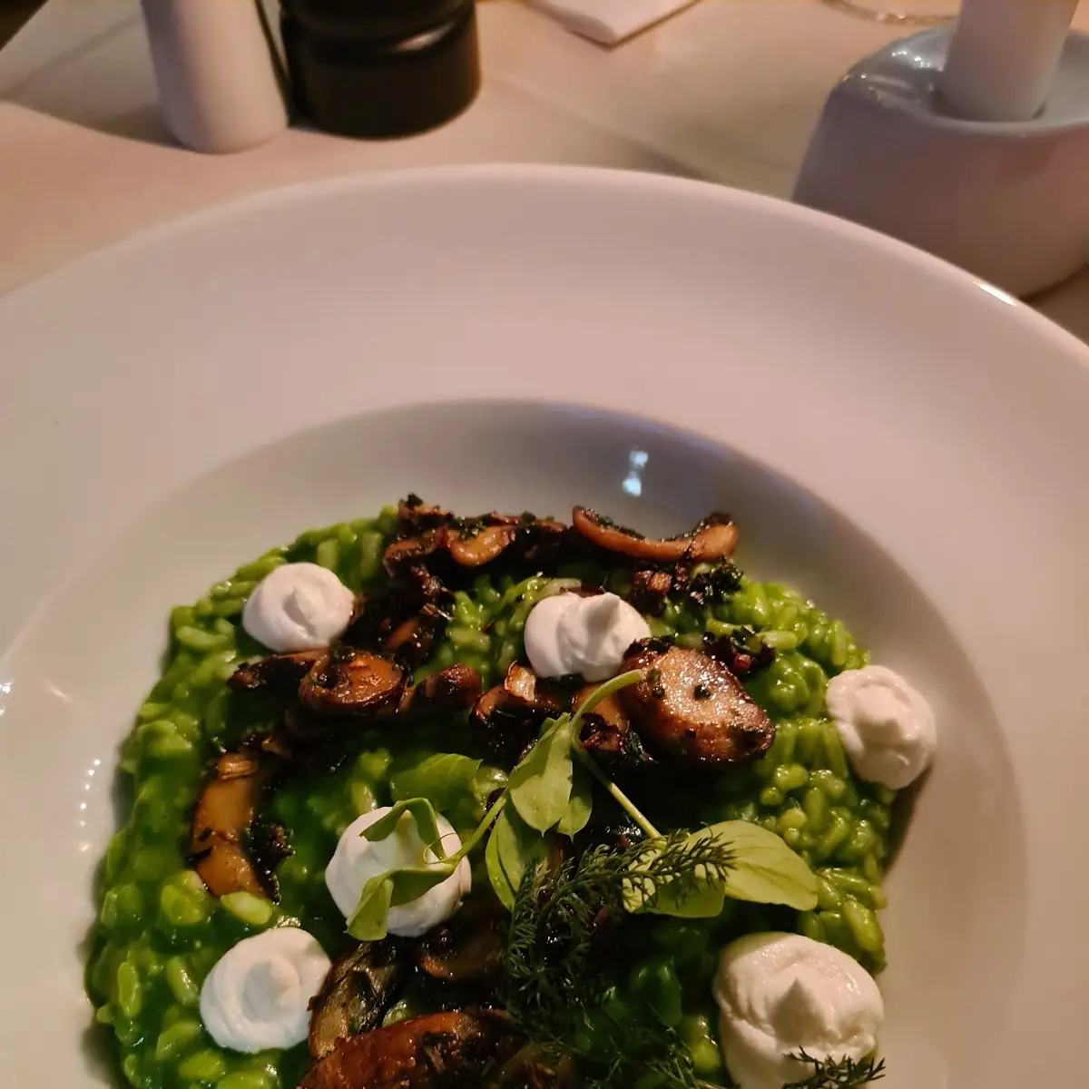 Petersilien Risotto