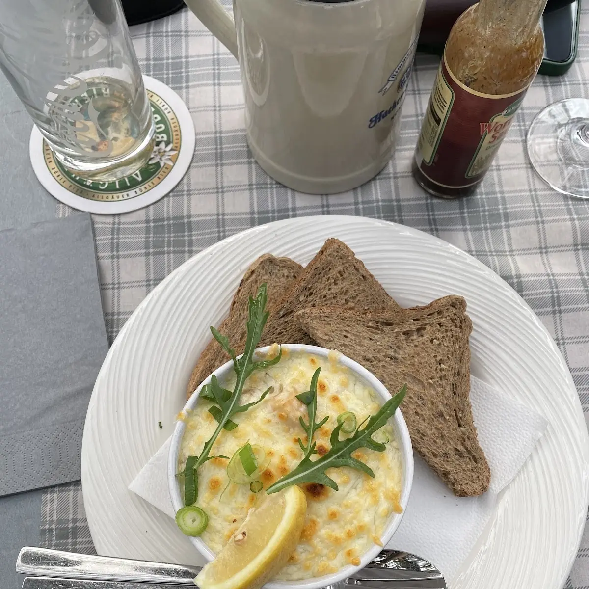 Fleischsalat, Restaurant Weinbergbaude