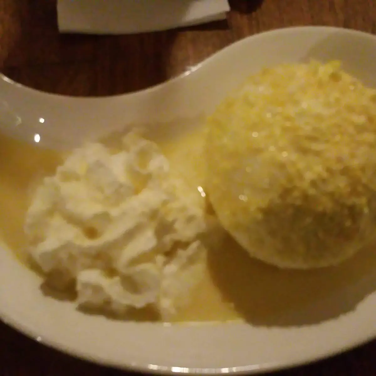 Zitronen Eis