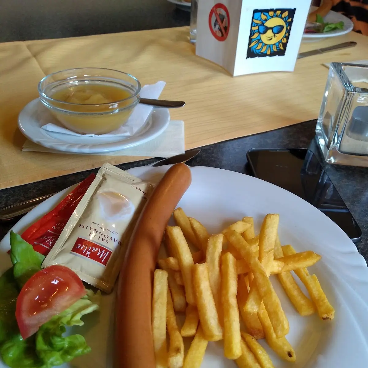 Friet Met Bockworst