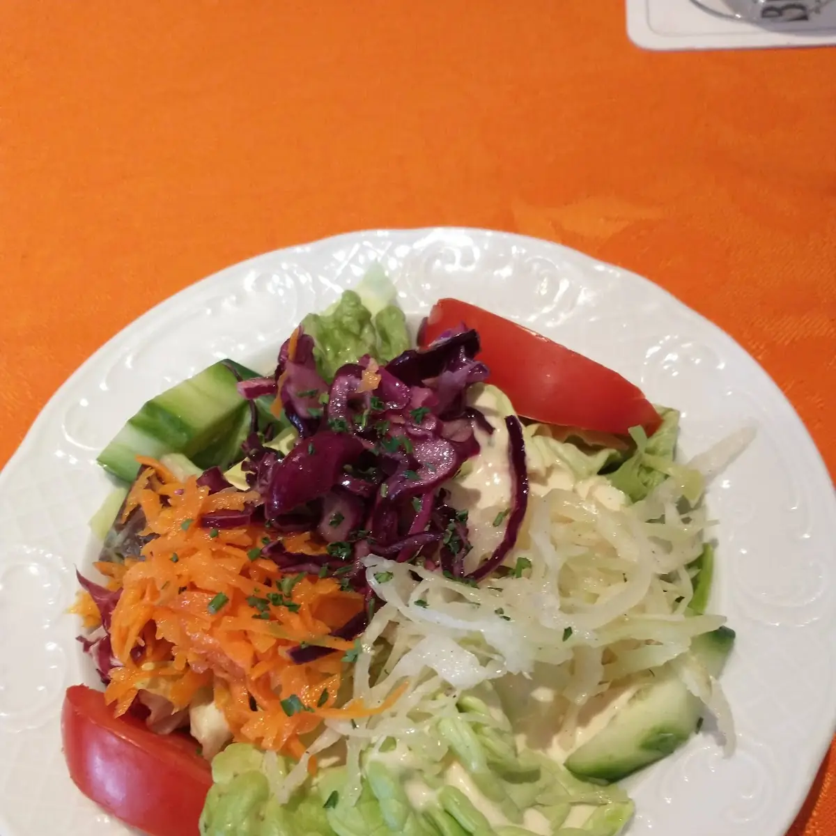 Salat, Gaststätte Eintracht Frankfurt