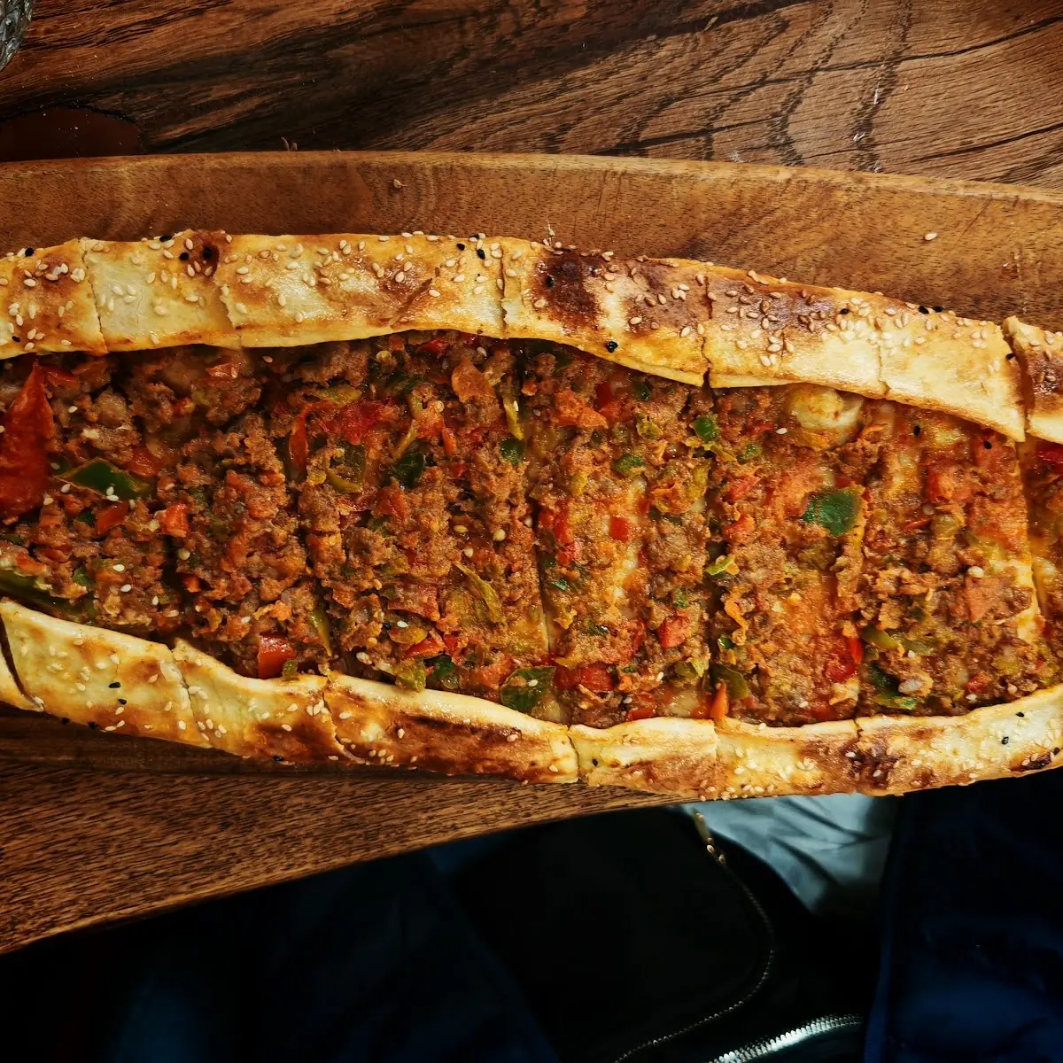 Pide Mit Hackfleisch