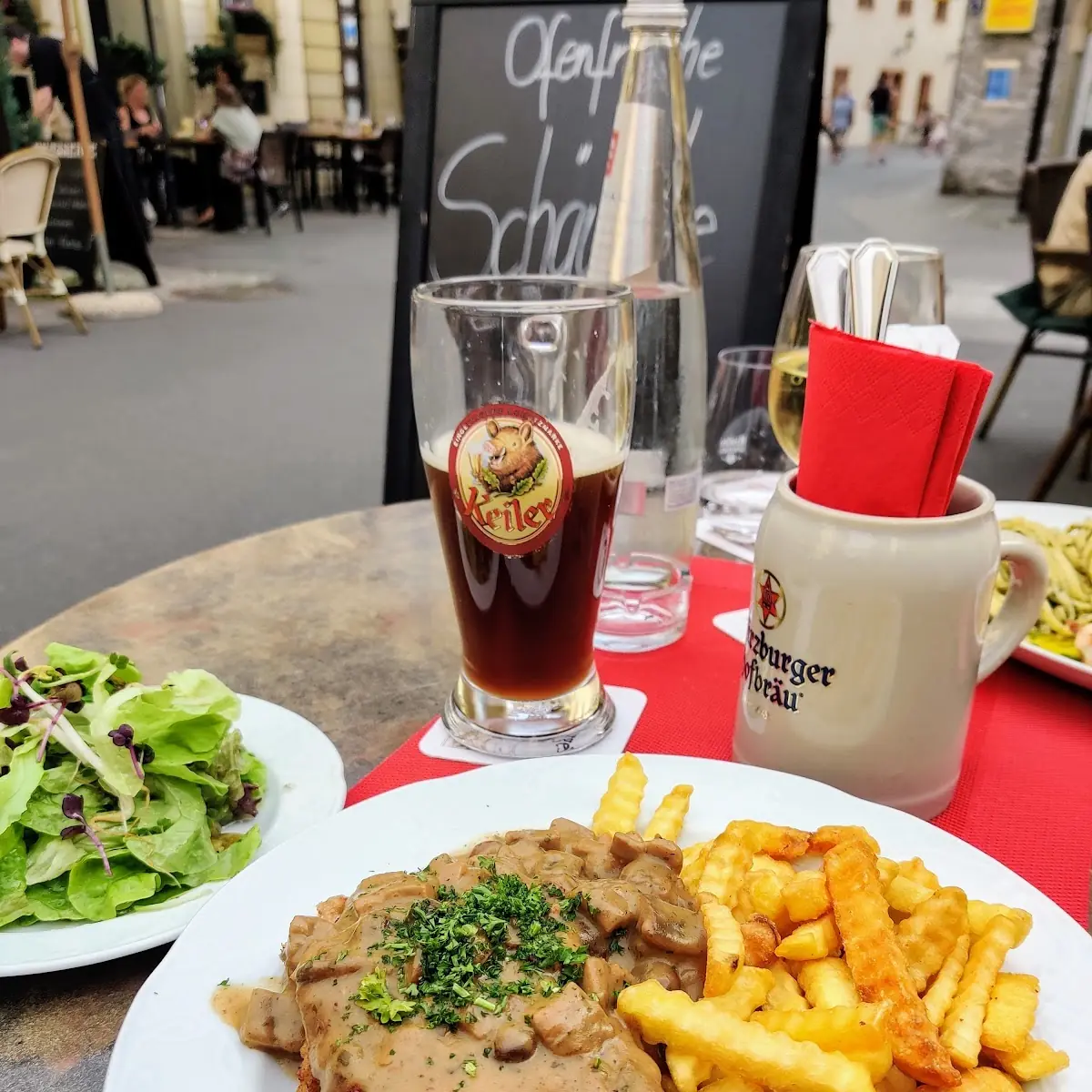 Schnitzel, Zur Post
