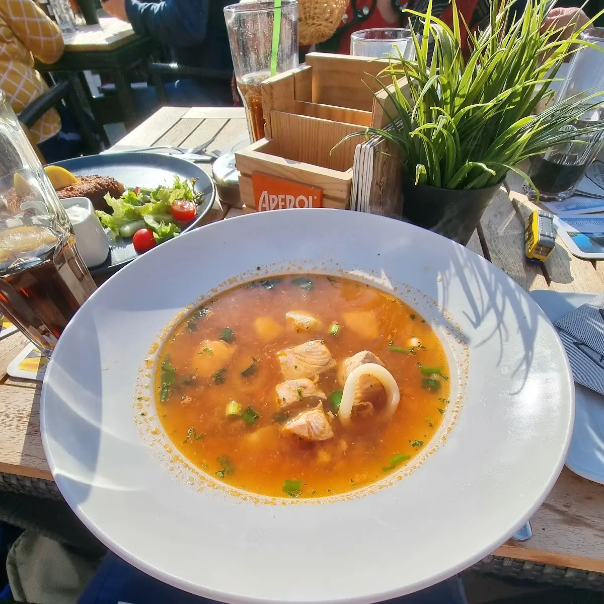 Fischsuppe, Björn‘s Beach